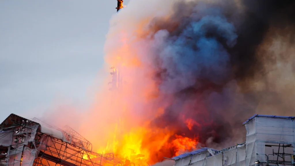 Explosion at Ammunition Factory in Britain