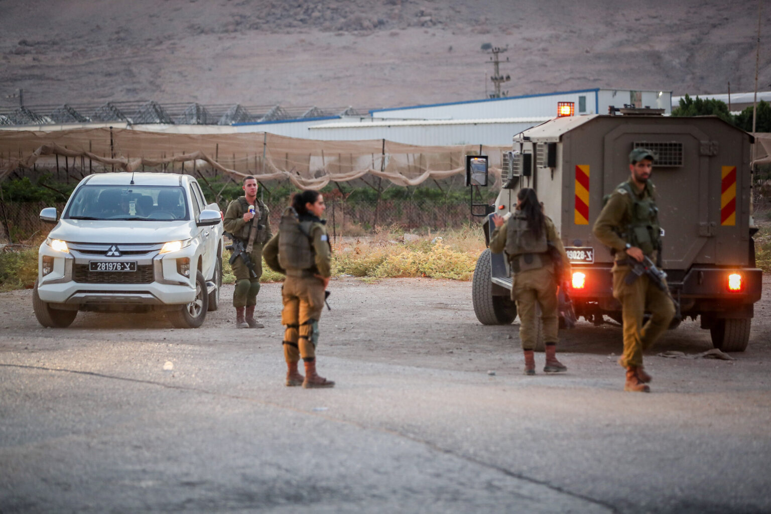 Israeli military patrol