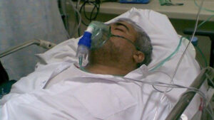 عبدالجلیل السنکیس از رهبران معترضان بحرین که به دلیل اهمال پزشکی در زندان های رژیم حالش رو به وخامت نهاد