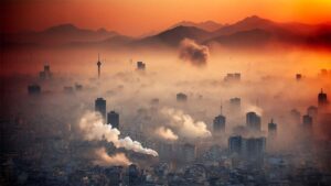 تولید نفت دلیل آلودگی هوا در خاورمیانه