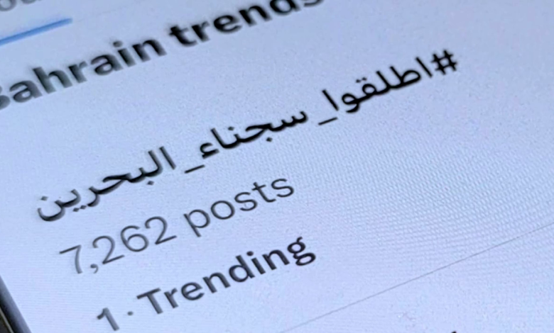 release Bahrain Prisoners trend